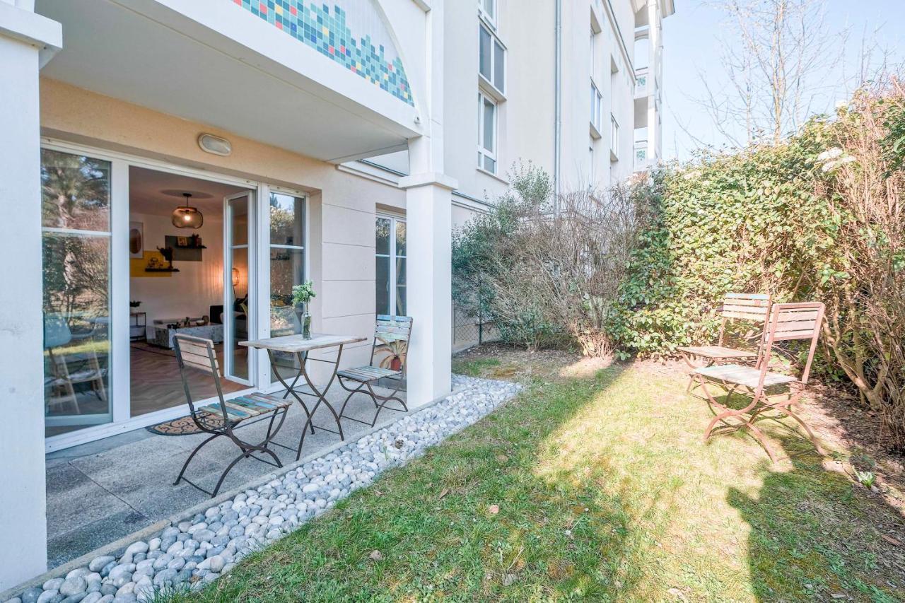 Emma - F3 Apartment With A Garden Монтеврен Екстериор снимка